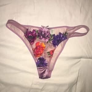 Fleur du Mal Spring Floral Panty